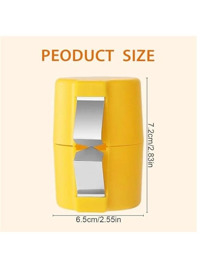 Egg Shell Opener Stainless Steel Tool for Raw and Boiled Eggs Hard Yellow Cutter Peeler Kitchen Gadget 2025 Handheld New Cracke  - Image 4
