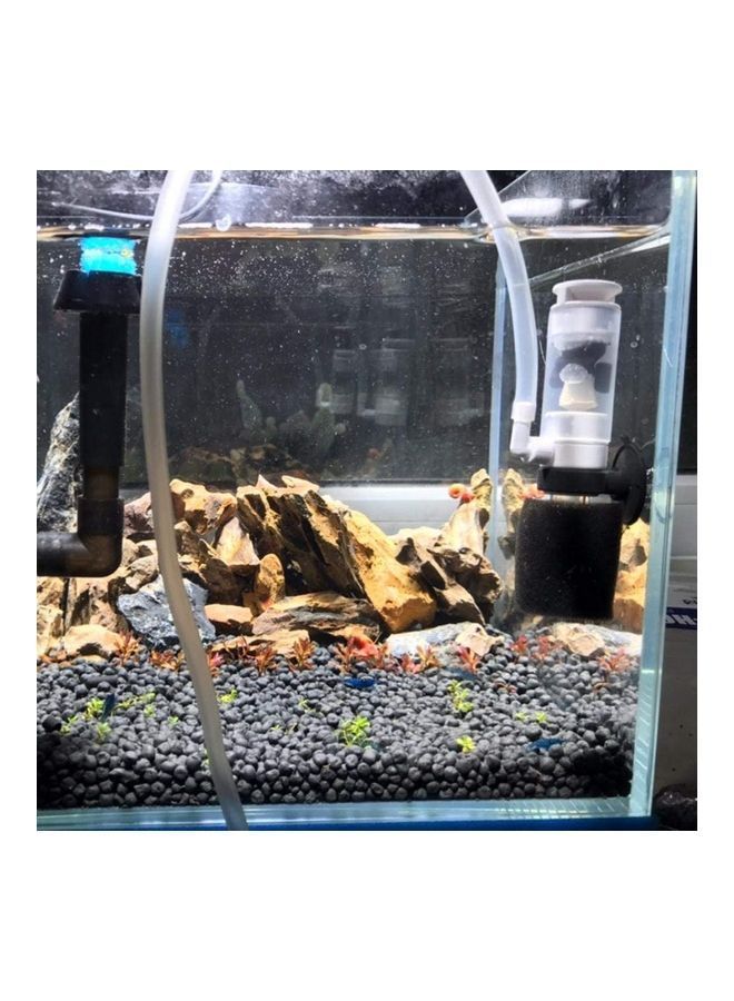 NIBEMINENT Submersible Aquarium Internal Filter Black/White - Image 5