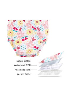 NNEWVANTE Potty Training Pants for Boys Girls，6 Pack Reusable Baby Toddler Training Pants Soft Washable, 2-6 Years  - Image 4