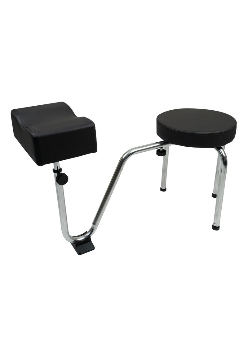 ميشيدا كرسي باديكير قابل للتعديل، مسند قدم محمول، محطة لتجميل الأظافر - Image 1