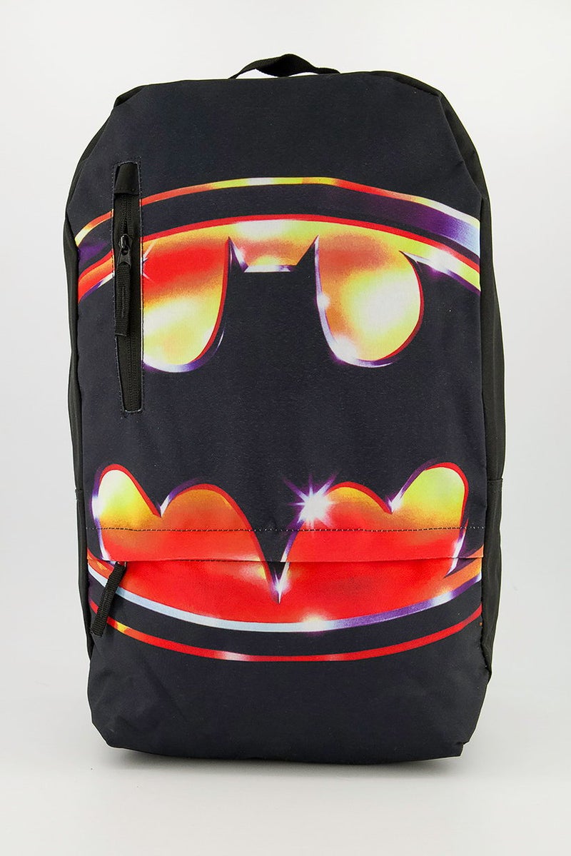 Batman Kids Batman Classic Logo Backpack 48 H x 32.5 L x 6 W cm, Black - Image 1