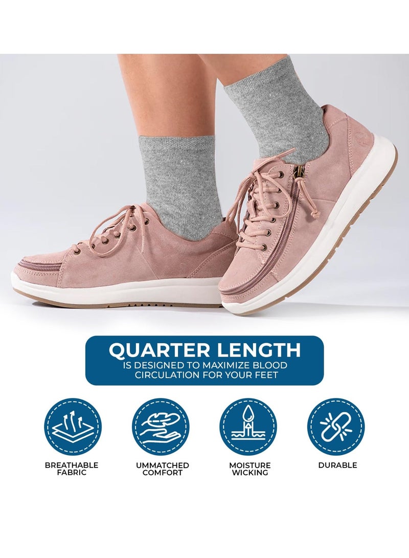 MIZAJIC Men's Socks 10 Pairs (Medium) Breathable Soft Athletic Crew Socks Moisture-Wicking Odor-Proof Suitable for Work and Casual Wear Comfortable Socks - Image 3