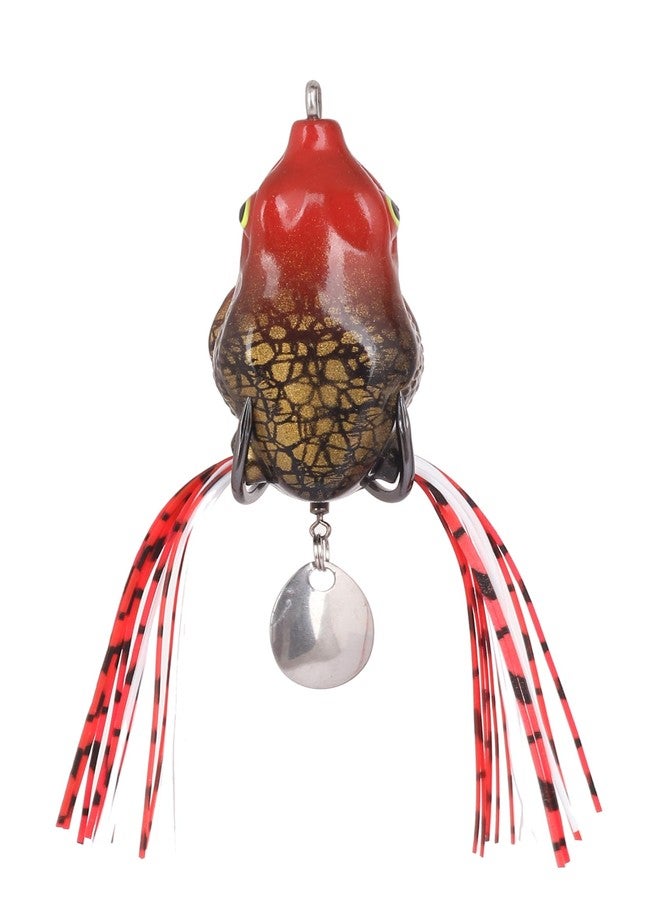 AUF® Artificial Fishing Lures Modified Thunder Frog Fishing Soft Bait Plastic Fishing Lures (Design-2) - Image 1