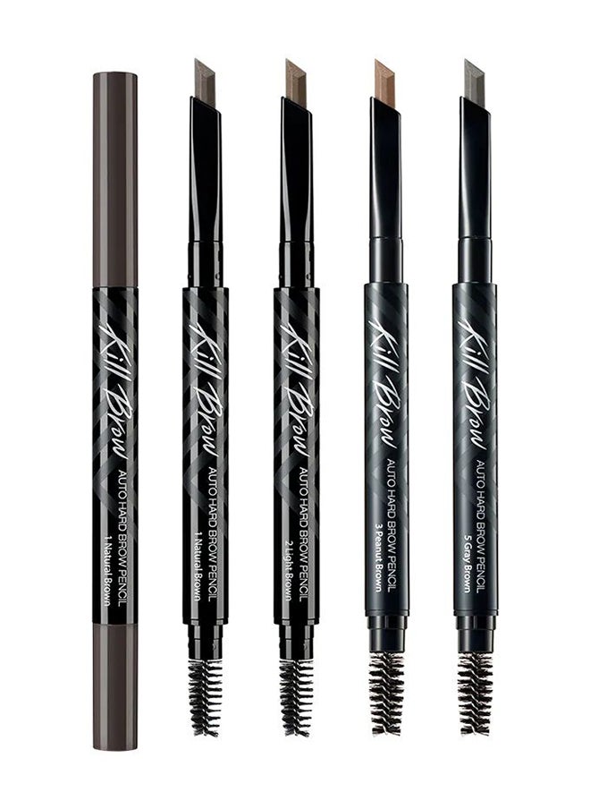CLIO - Kill Brow Auto Hard Brow Pencil 1 Natural Brown - Image 1