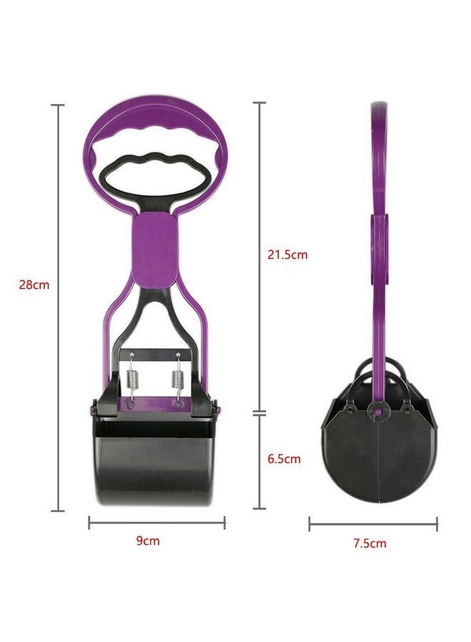 Pets Empire Poop Scooper for Dogs | Dog Potty Picker | Portable Dog Poop Pickup | Potty Animal Waste Cleaner, Sanitary Dog Waste Pick Up Dispense with Steel Lock (Colour May Vary, 11-Inch Small) - Image 4