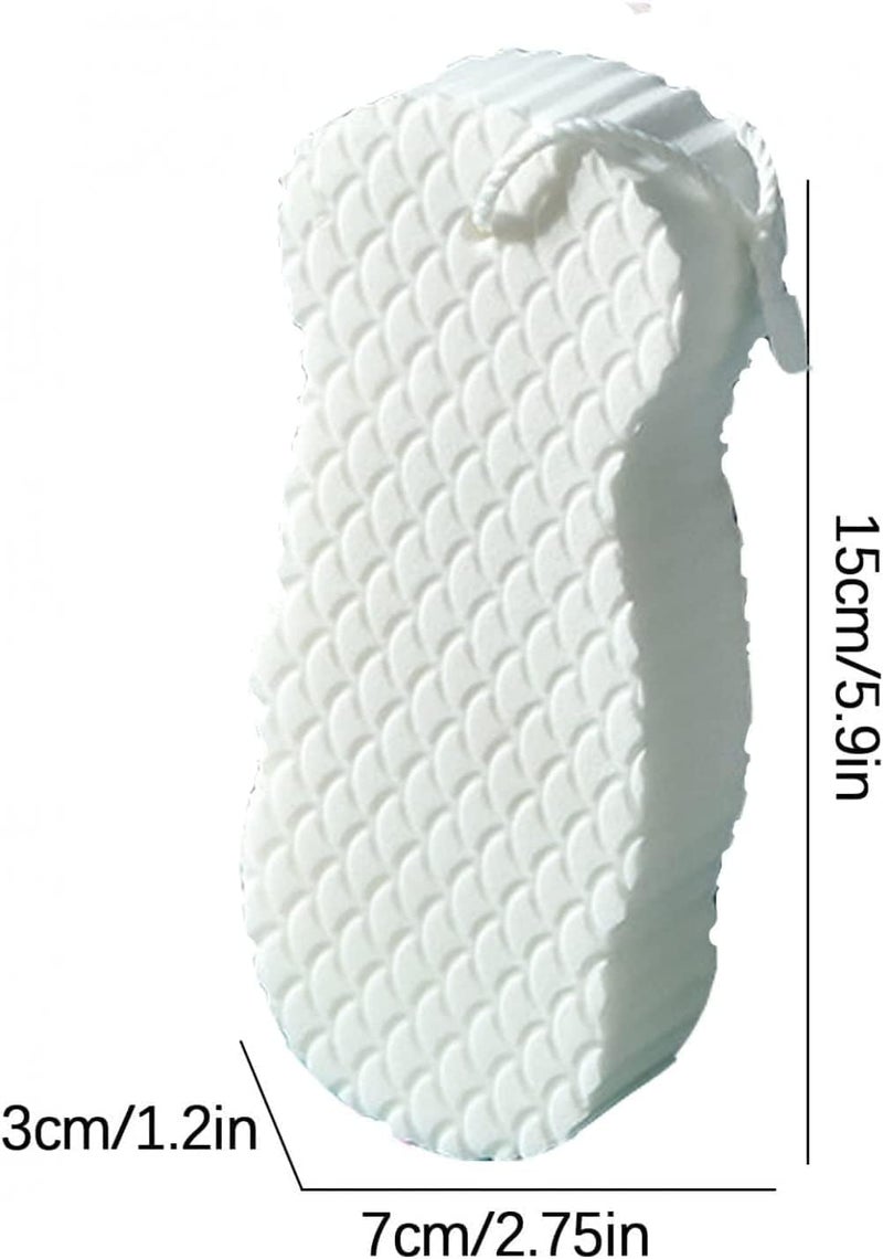 ZEVON Big Saving Ultra Soft Bath Body Shower Sponge,3D Super Soft Exfoliating Bath Sponge for Adults Children and Pregnant Women,Reusable (Body Scrubber - Pack of 1) (PACK OF 2) - Image 4