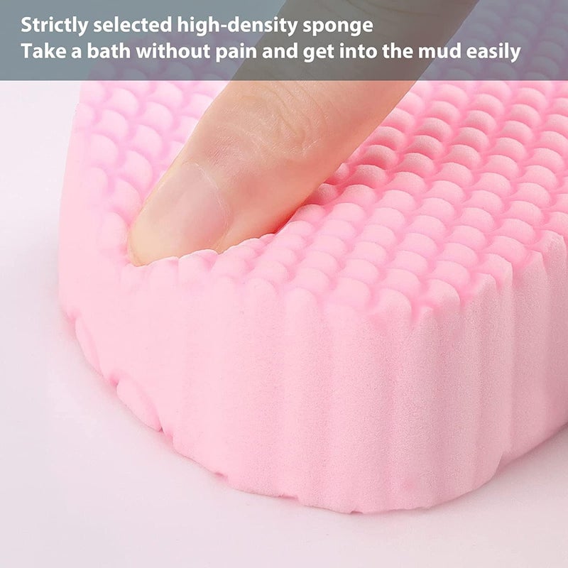 ZEVON Big Saving Ultra Soft Bath Body Shower Sponge,3D Super Soft Exfoliating Bath Sponge for Adults Children and Pregnant Women,Reusable (Body Scrubber - Pack of 1) (PACK OF 2) - Image 5