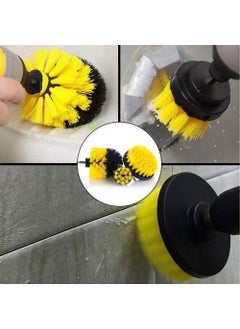 Combat Drill Bit Mounted Cleaning Brush Set Brush Head 3 Pieces  - Image 4
