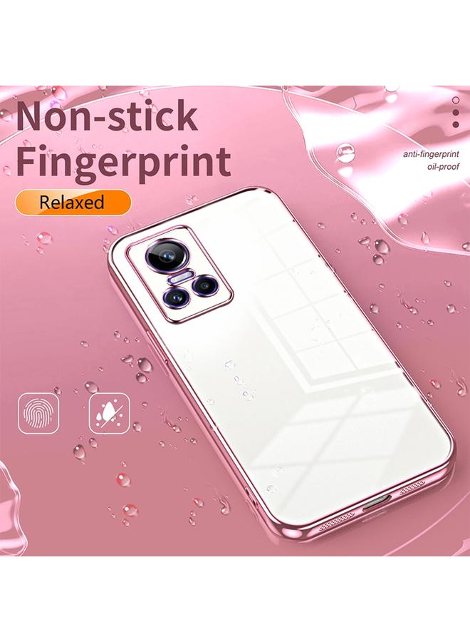 S-TOP Case For Realme GT Neo 3 Transparent Plating Fine Hole Phone Case - Image 4