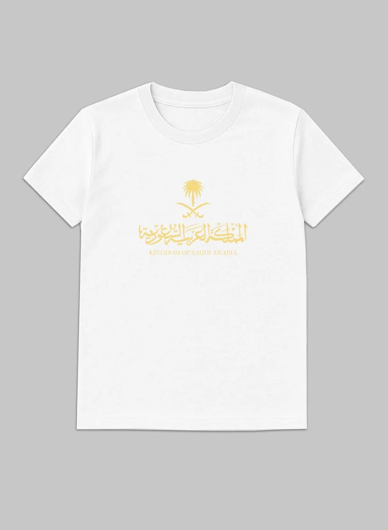 Lowha Cotton T-Shirt for Saudi National Day or Everyday Saudi Pride Wear for Women & Men