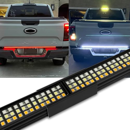 DREAMOTOR Tailgate Light Bar 48 inch Truck Tailgate Light Strip LED Brake Light Strip Compatible with Tacoma Nissan Frontier Ford Maverick Chevy Colorado Ford Ranger GMC Canyon Honda Ridgeline Jeep - Image 1