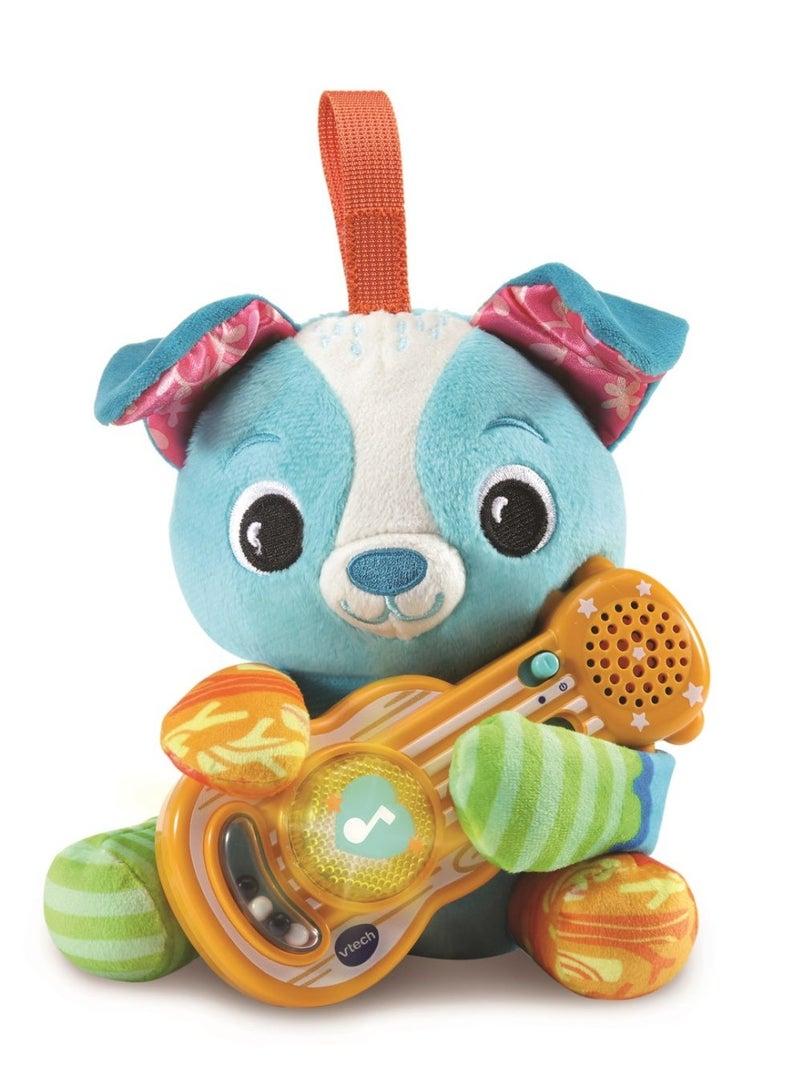 VTech Baby Puppy Sounds Guitar, Interactive Musical Toy, for Boys & Girls from 3, 6, 12, 24 + Months, English Version - Image 1