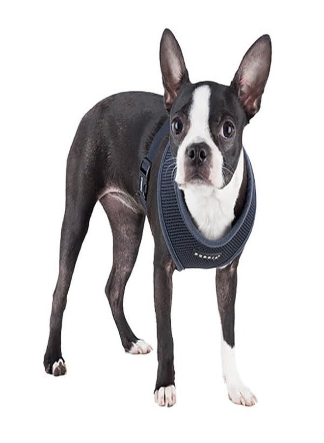 PUPPIA Authentic Puppia Soft Harness, Grey, XX-Large - Image 3