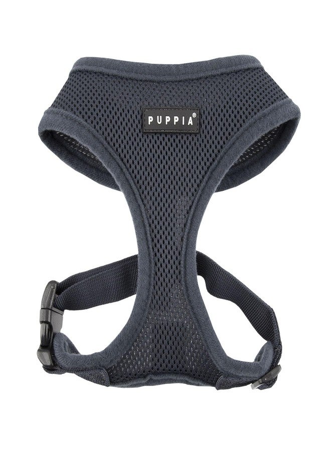 PUPPIA Authentic Puppia Soft Harness, Grey, XX-Large - Image 1