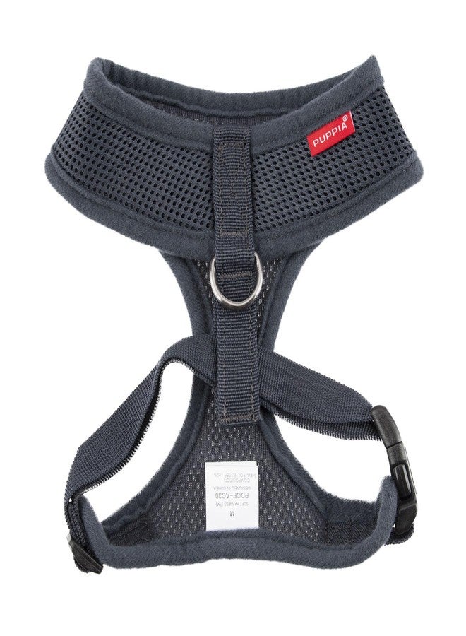 PUPPIA Authentic Puppia Soft Harness, Grey, XX-Large - Image 2