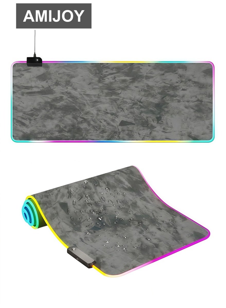 amijoy Amijoy Rgb Large Desk Mouse Pad 900 x 400 x 3mm