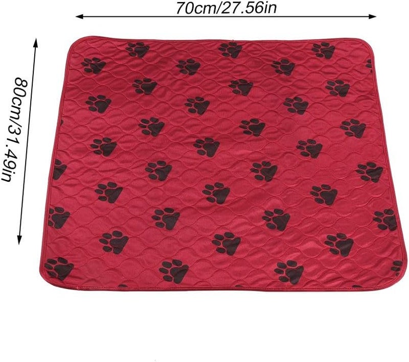 GLOGLOW Reusable Waterproof Dog Pee Pad Urine Mat with High Absorbency 1600ml Machine Washable 4-Layer Design for Dogs Cats Pets Indoor Training (70*80cm) - Image 3