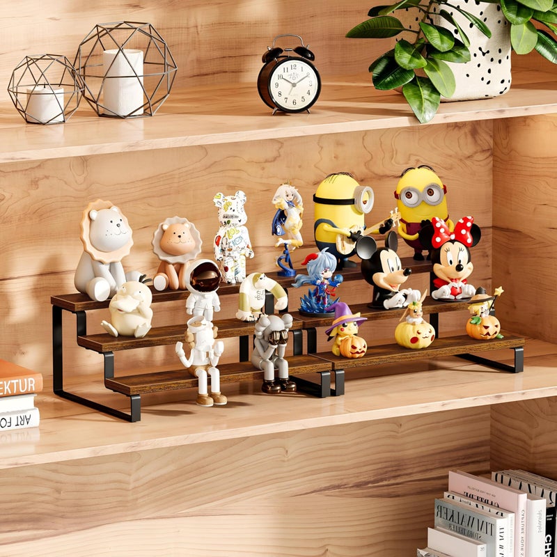 Rustic Spice Rack - Elegant Wooden Shelving Unit with Metal Legs for Neatly Arranging Jars of Spices and Oils in a Chic Kitchen Corner - Image 5