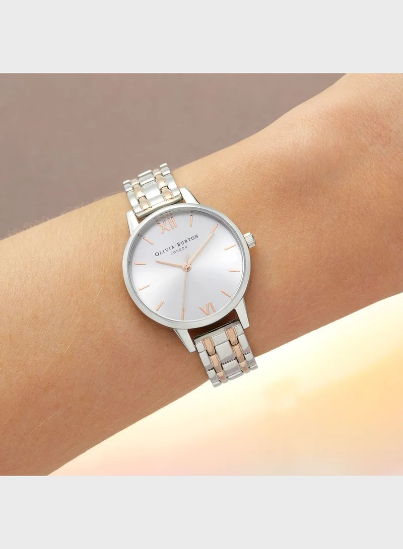OLIVIA BURTON The England Collection Steel Strap Analog Watch