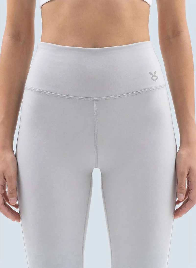 Cardio Bunny grey High-Waist Flare Active Pants for Women | Best Price UAE