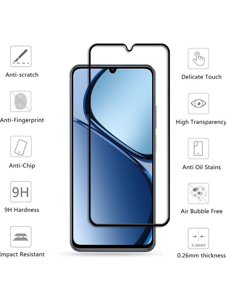 لاصقتي حماية للشاشة بتغطية كاملة لهاتف ريلمي C63 4G - Image 3