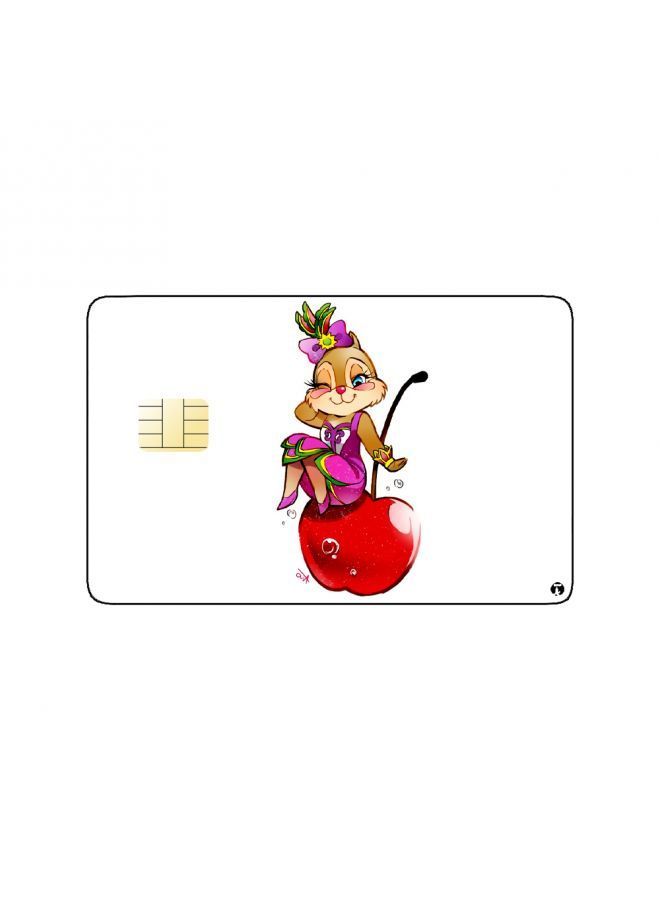 RKN PRINTED BANK CARD STICKER Animation Clarice From Chip 'N Dale By Disney - Image 2