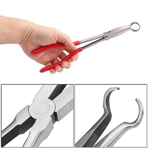 GENHAKON 3 PCS 11 Inch Long Reach Hose Grip Pliers, Long Needle Nose Pliers, 11" Hose Gripper Plier Set for Car Maintenance, Home Appliance Maintenance, And Electrician Maintenance,by GENHAKON - Image 3