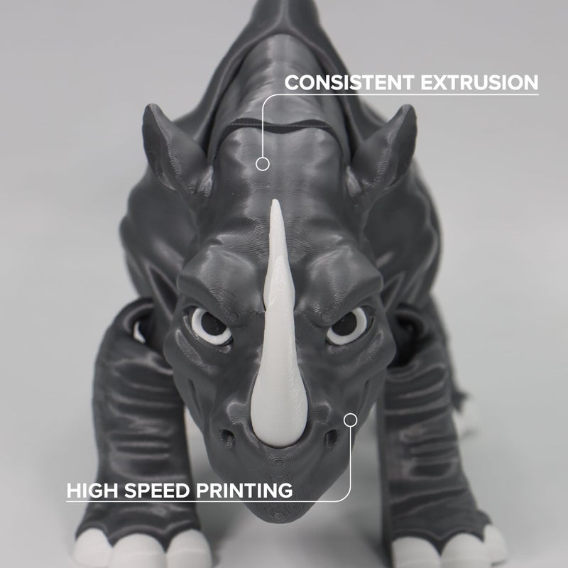 Polymaker PETG Dark Grey 3D Printer Filament 1.75mm 1kg, High Speed PETG up to 300mm/s, High Strength New Formula, Excellent Layer Adhesion, Warp Free, Compatible with Most 3D Printers - Image 3