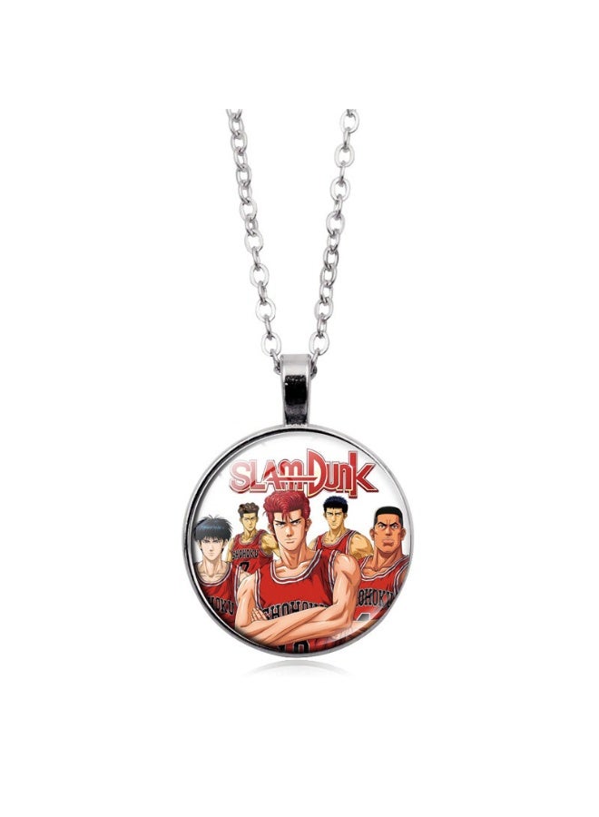 KUYING New Slam Dunk Pendant Sweater Chain Jewelry 