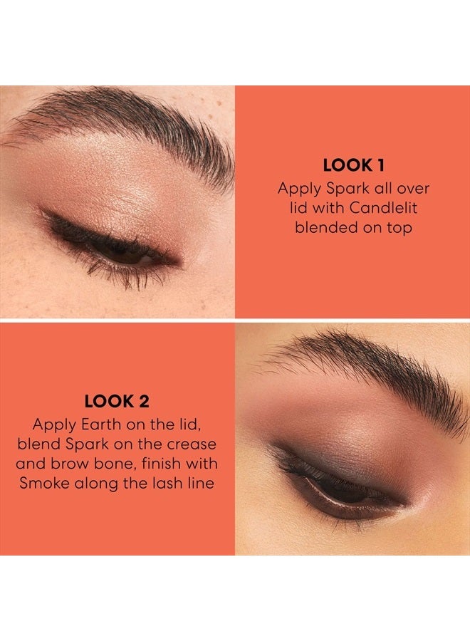 bareMinerals Mineralist Eyeshadow Palette, Six Richly Pigmented + Blendable Shades, Talc-Free Eye Shadow Palette Makeup, Vegan, Burnished - Image 5