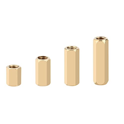 Mayitr 300pcs M2 Brass Standoff Kit Hex Column Spacer Standoff Screw Motherboard Standoffs Nut Assortment with Box - Image 4