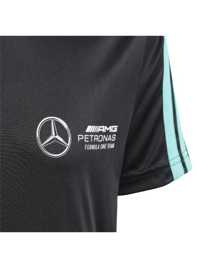 Adidas Mer Dna Tee Y Black Motorsport T-Shirts For Junior 13-14Y - Image 3