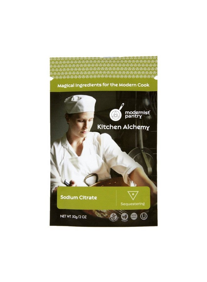 Modernist Pantry Pure Sodium Citrate ⊘ Non-GMO Gluten-Free Vegan OU Kosher Certified (Molecular Gastronomy) - 50g/2oz - Image 1