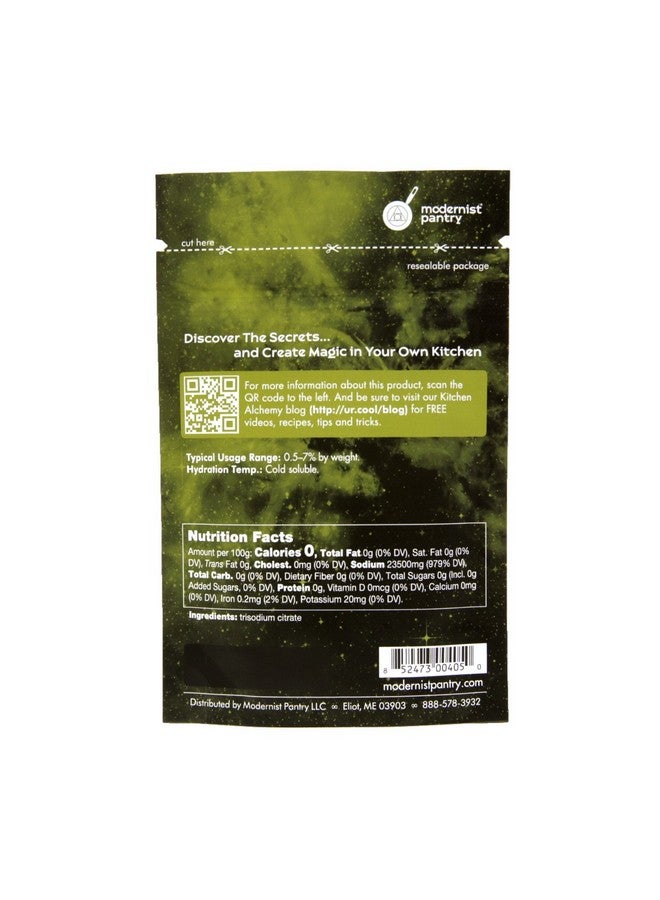 Modernist Pantry Pure Sodium Citrate ⊘ Non-GMO Gluten-Free Vegan OU Kosher Certified (Molecular Gastronomy) - 50g/2oz - Image 3