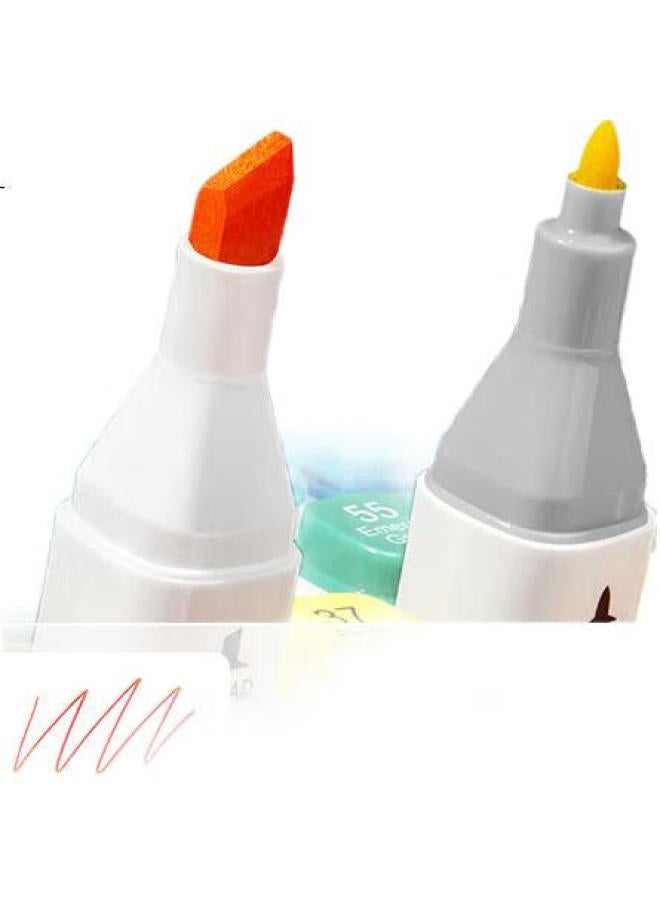 Touch Mark [Super Popular] Touchmark Dual-Tip Markers, 80 Colors, Oil-Based, Large Capacity, Quick-Drying, Watercolor Pens, For Art Students, Drawing Tools, Markers, Back-To Children'S Day Student Gift - Image 1