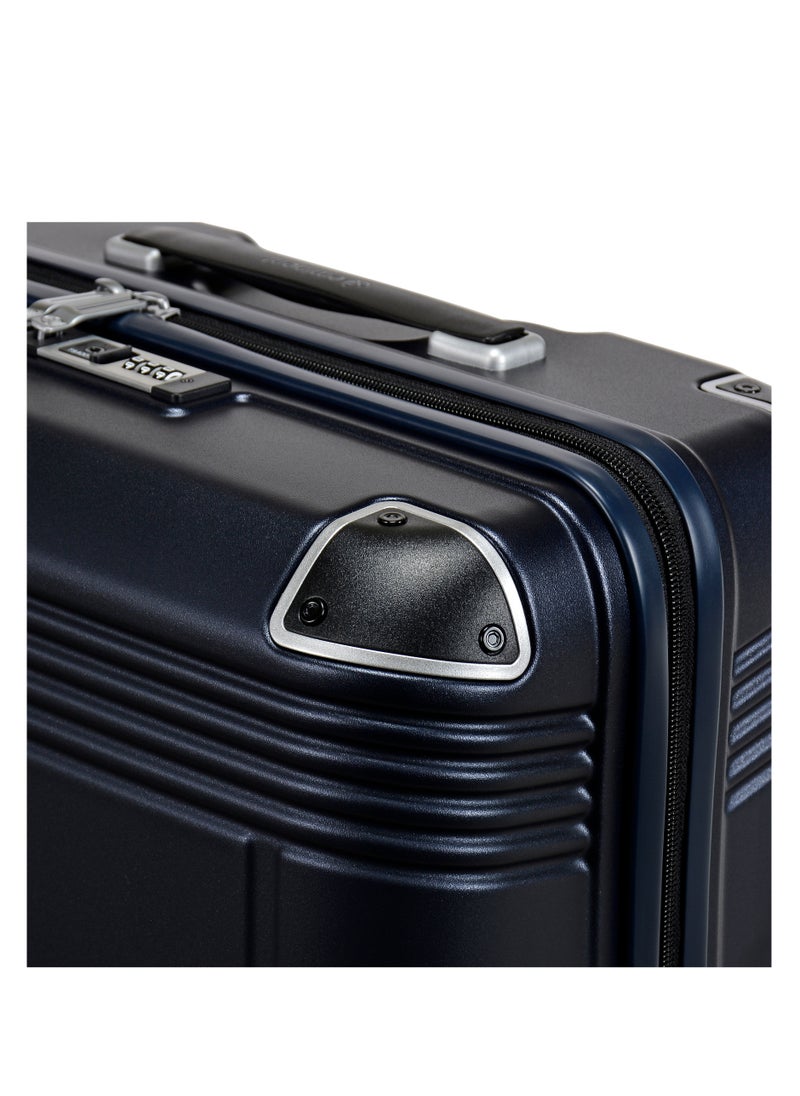 eminent Hard Case Travel Bag Cabin Luggage Trolley Polycarbonate Lightweight Suitcase 4 Quiet Double Spinner Wheels With Tsa Lock KK10 Night Blue  - Image 5