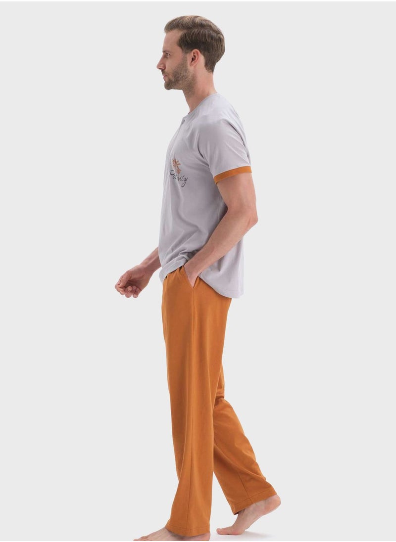 dagi - Nightwear T-Shirt & Trouser Set - Image 1
