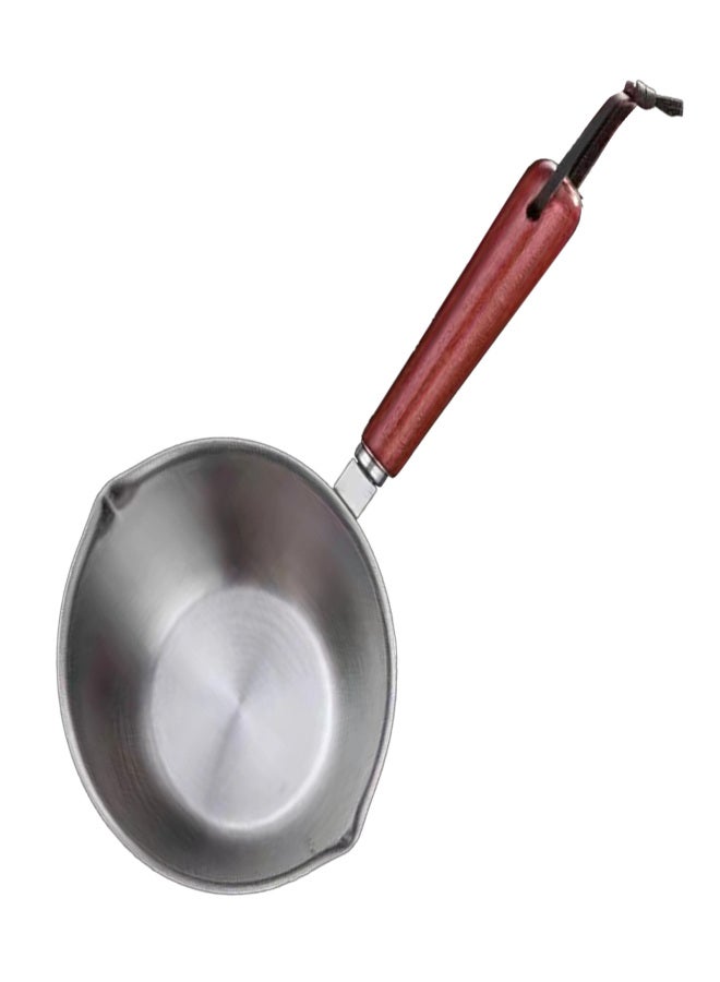 Mini Milk Warmer Pot 304 Stainless Steel 200ml Antislip Handle Rustproof Mini Oil Pot for Kitchen - Image 3