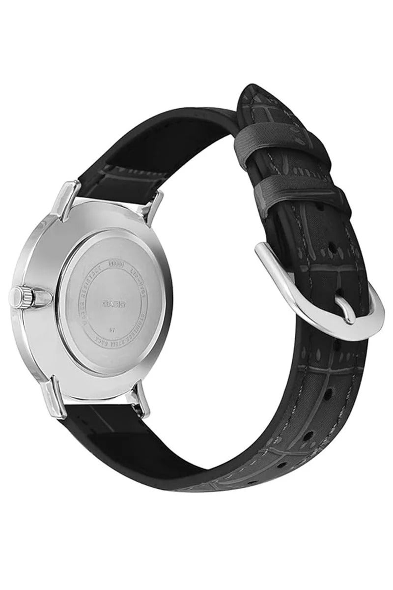 كاسيو ساعة يد من جلد بعقارب LTP-VT01L-1BUDF - Image 4