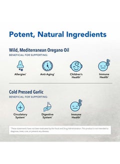 North American Herb & Spice OregaMax - 90 Vegi Caps - Pack of 3 - Healthy Digestive & Immune Support - Oreganol P73 Oregano Oil Supplement with Garlic & Onion - Non-GMO - 270 Total Servings  - Image 3
