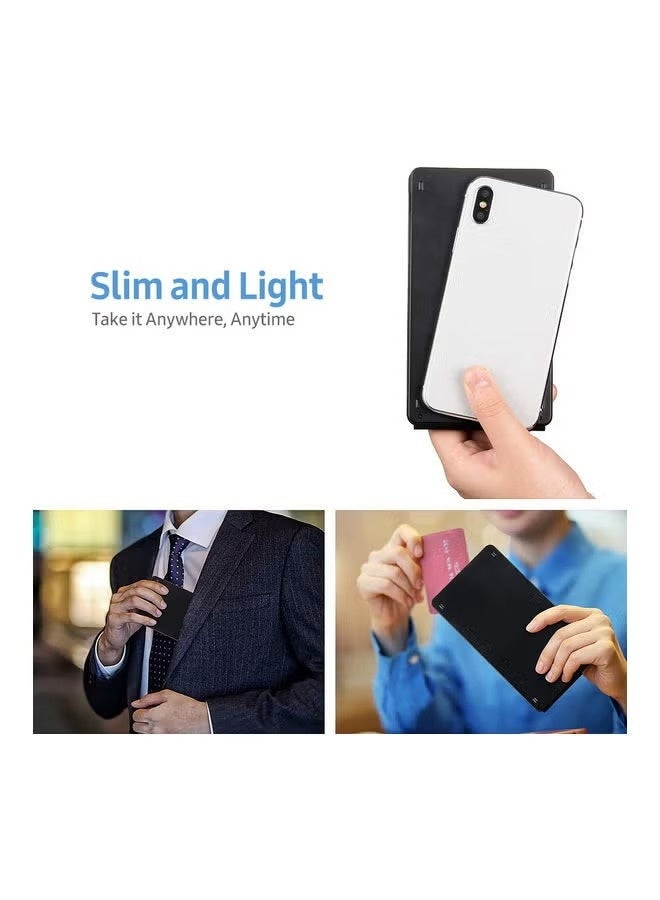 Folding Pocket-Size Wireless Keyboard Black - Image 5