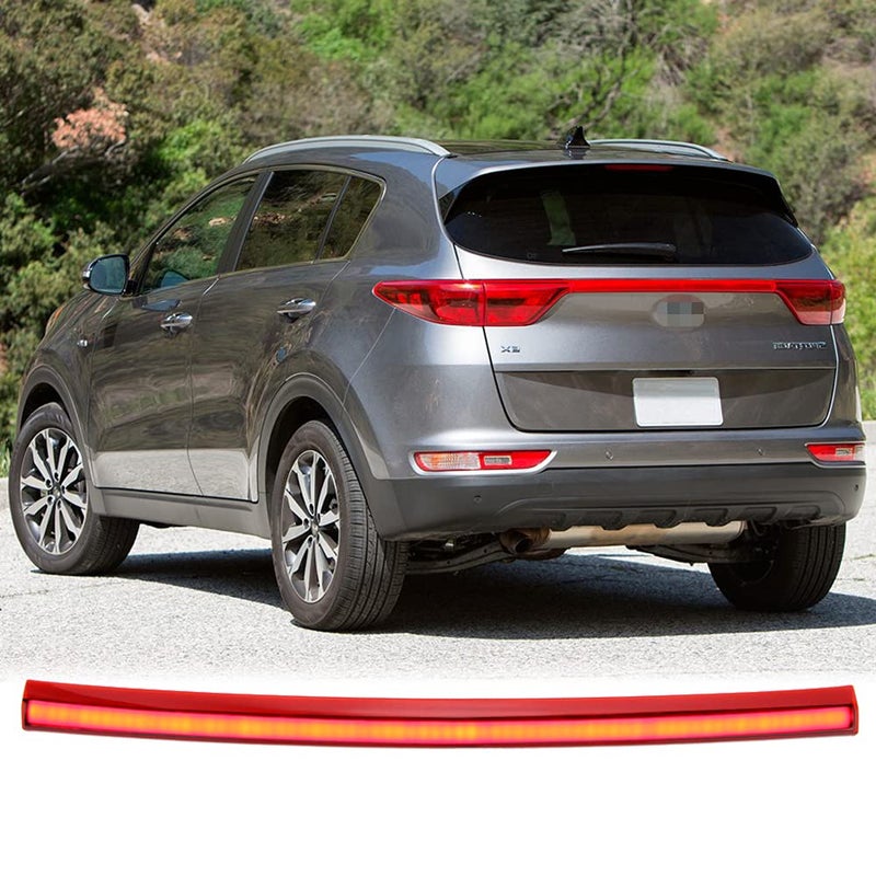 Dreamseek Tail Light Extension LED for Kia Sportage QL LXEX 2017 2018 2019 2020 2021 Rear Trunk Third Brake Lamp