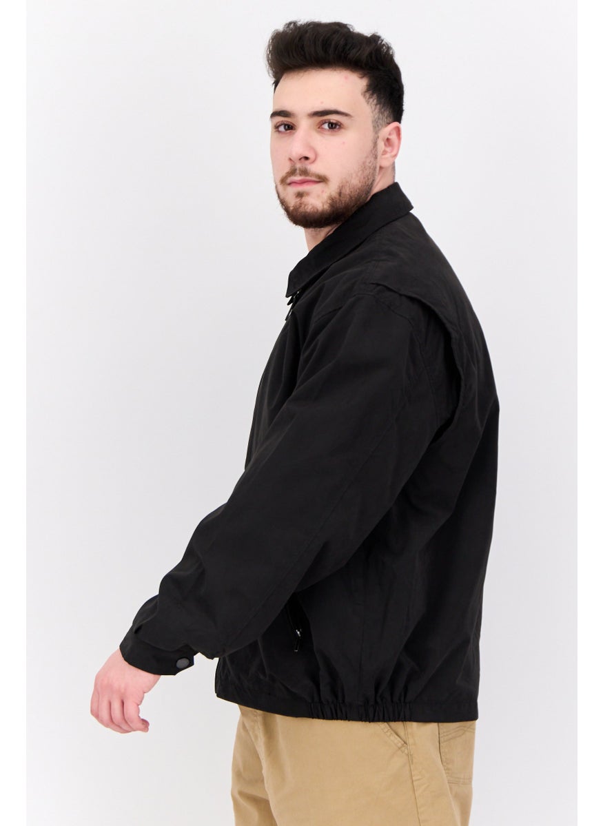Body Glove - Men Plain Jacket Shirt, Navy - Image 1