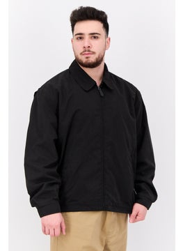Men Plain Jacket Shirt, Navy