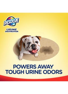 Resolve Resolve Urine Destroyer Carpet Cleaning Machine Formula, Safe for Bissell, Hoover & Rug Doctor, Carpet Cleaner, Carpet Cleaner Solution, 96 OZ  - Image 2