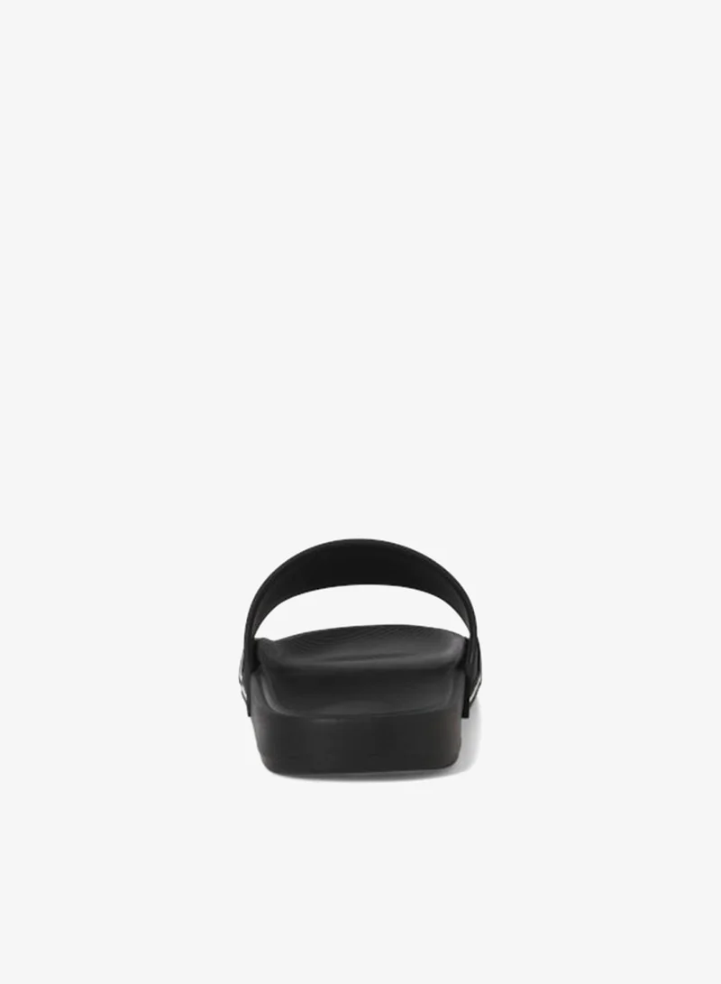 JACK & JONES Black Artillery Moulded Slides for Men | Best Price UAE