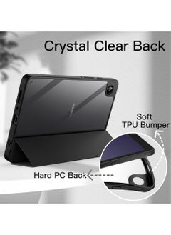 Rock Pow Case for Samsung Galaxy Tab A9 8.7-Inch 2023 Clear Transparent Hard PC Back Protective Tri-Fold Stand Slim Tablet Cover  - Image 3