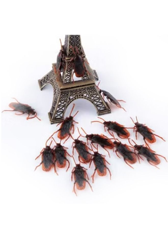 20-Piece Pranking Cockroach Trick Toy Durable Sturdy And Good Quality For Fun Pranks 4.5x1.8cm  - Image 3