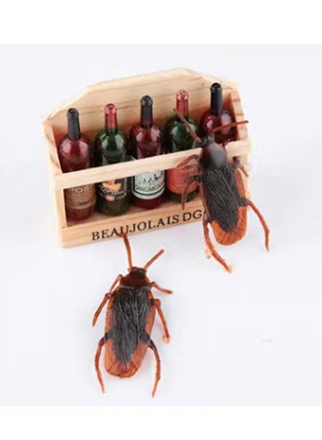 20-Piece Pranking Cockroach Trick Toy Durable Sturdy And Good Quality For Fun Pranks 4.5x1.8cm  - Image 5