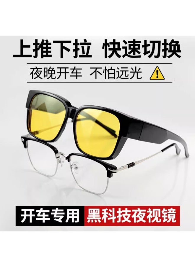Lovedru Lafudelu Myopia Goggles Night Vision Gl Polarized Sungl For Men And Women, Driving Gl With Enhanced Brightness And Clarity, Reducing Glare From High Beam Lights - Image 1